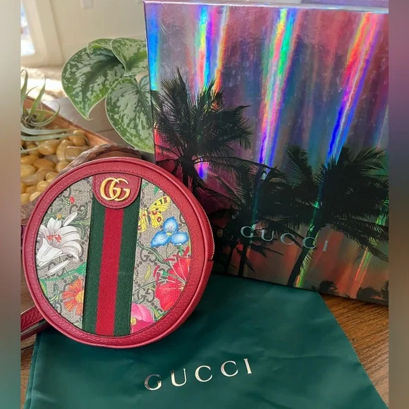 Gucci | Bags | Gucci Ophidia Gg Floral Mini Backpack  display picture 1